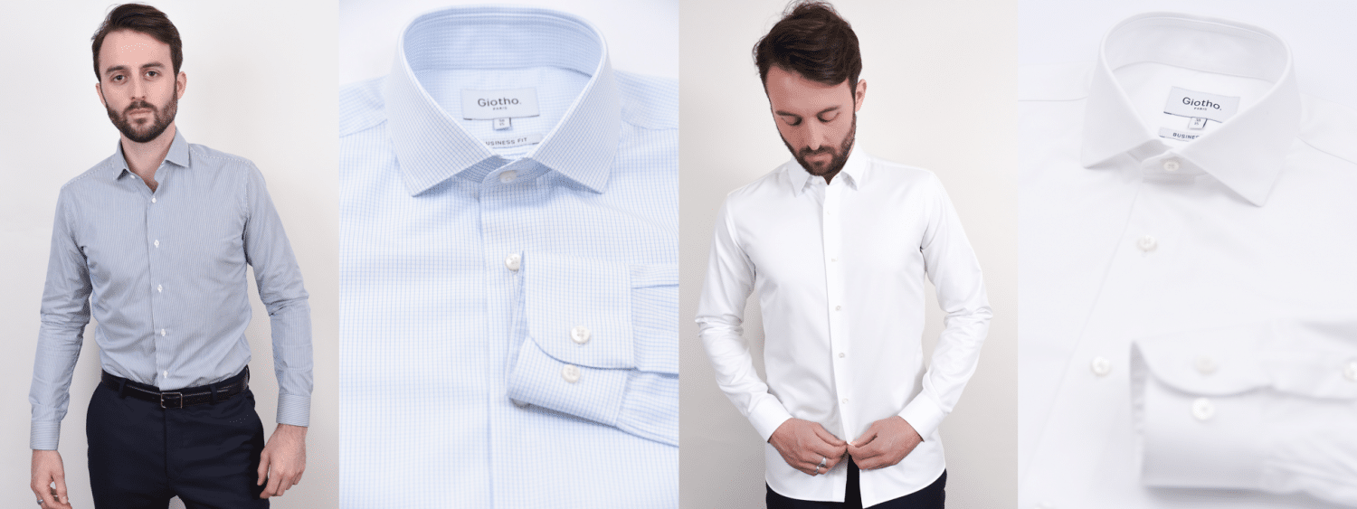 Chemises habillées GIOTHO à 79€ coupe ajustée