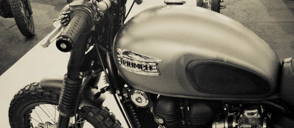 Triumph stand salon de la moto Triumph stand salon de la moto