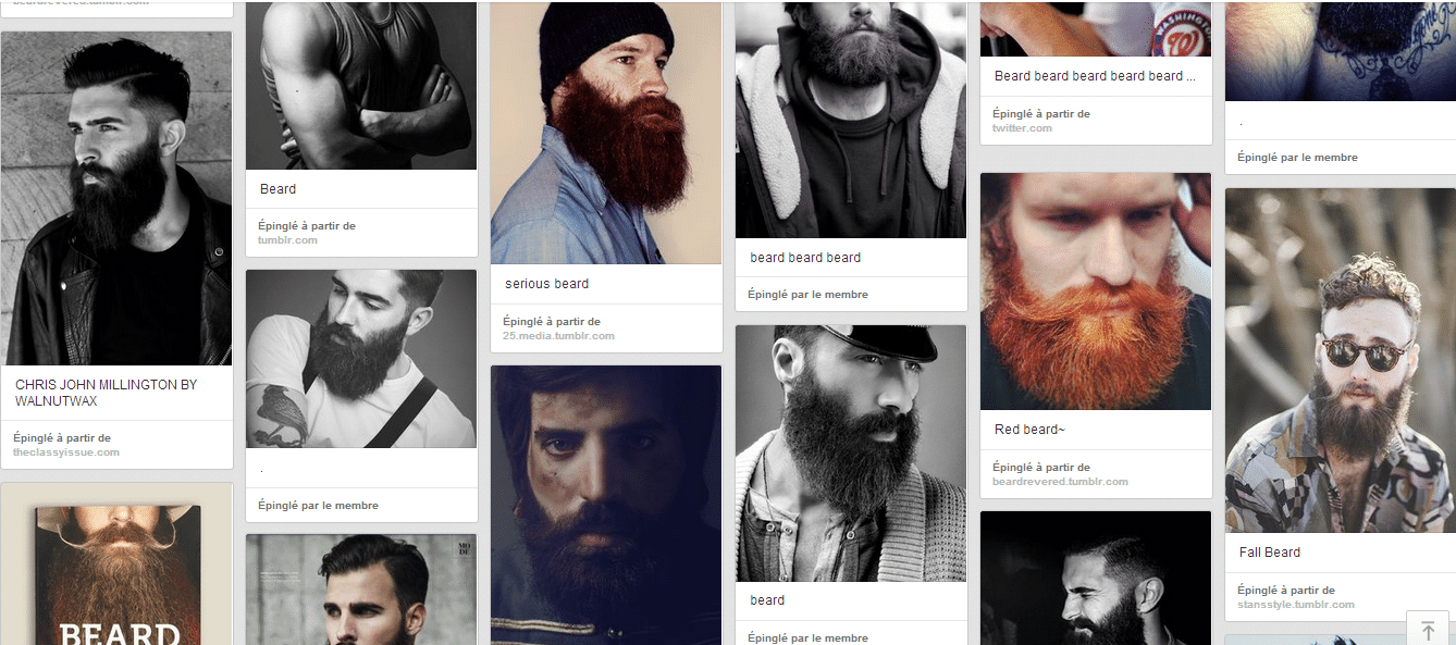 barbe de hipsters tendance