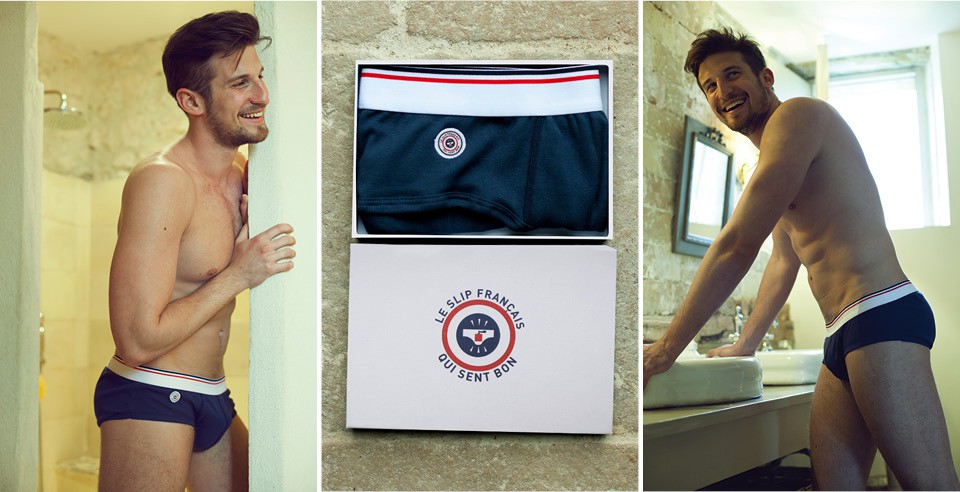 Le Slip Français Marius Plus Équipe de France M homme pas cher