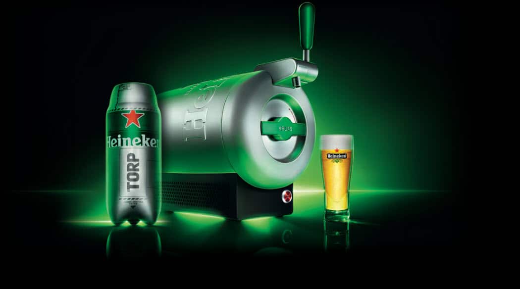 Heineken réinvente la bière pression à domicile