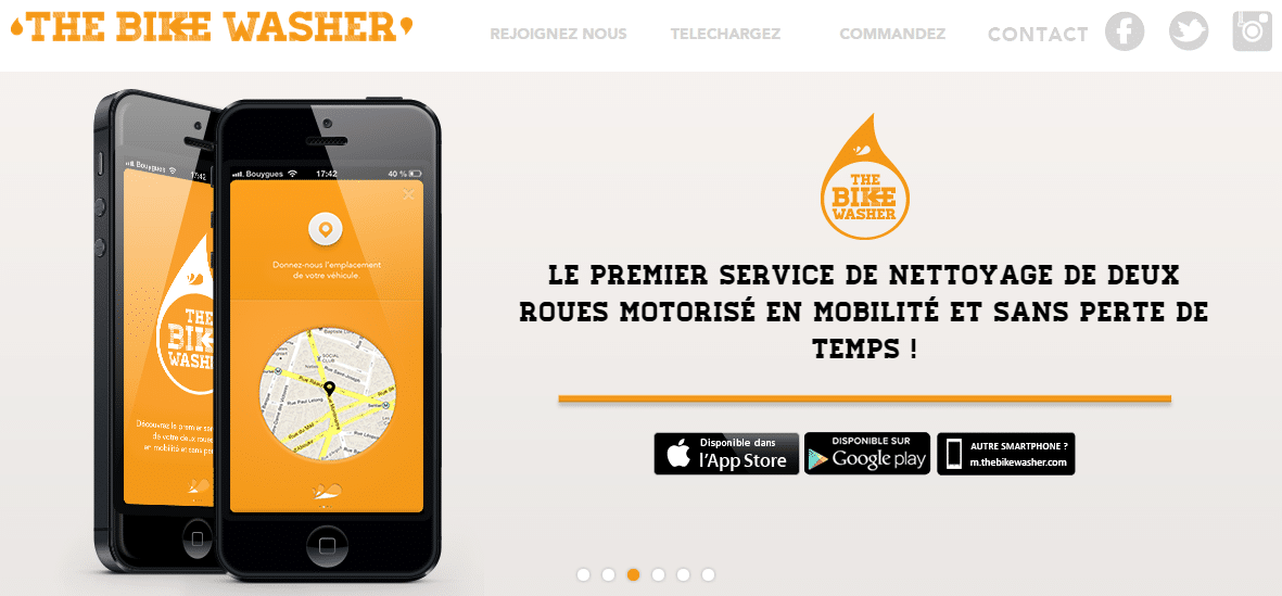 The Bike Washer : nettoyer votre 2 roues