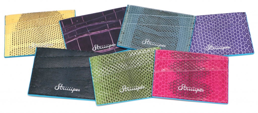 porte-cartes en cuir