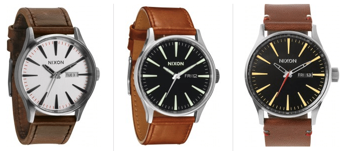 Les Montres Sentry chez Nixon à partir de 189€