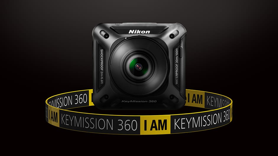 Nikon caméras d'action avec la KeyMission 360