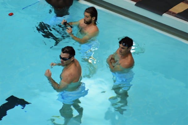 Dan Carter, Dimitri Szarzewski et Michael Phillips