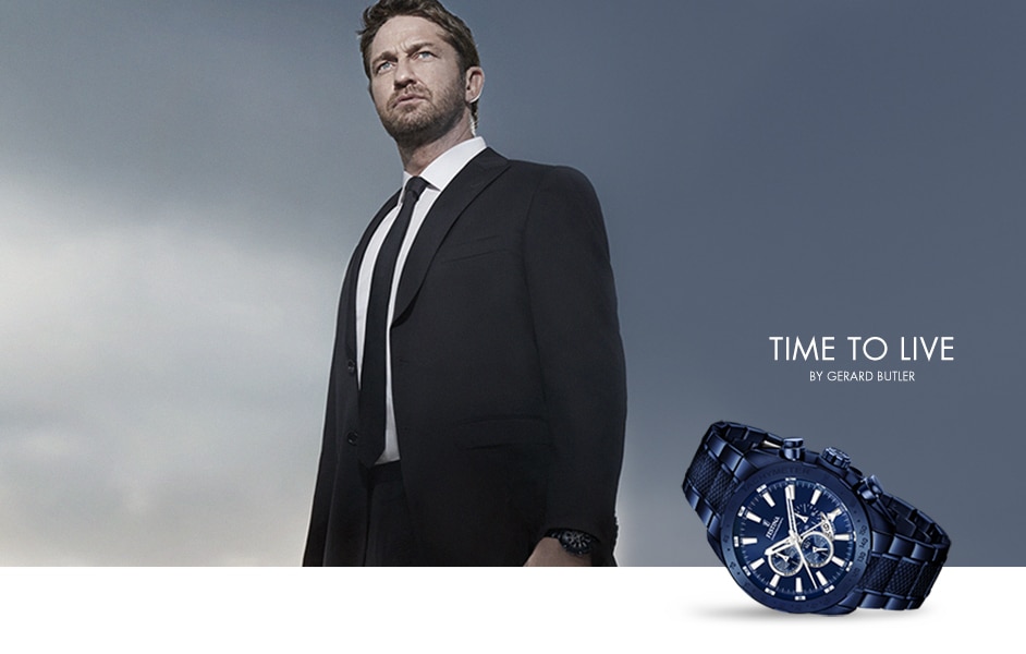 Gerard Butler ambassadeur Festina