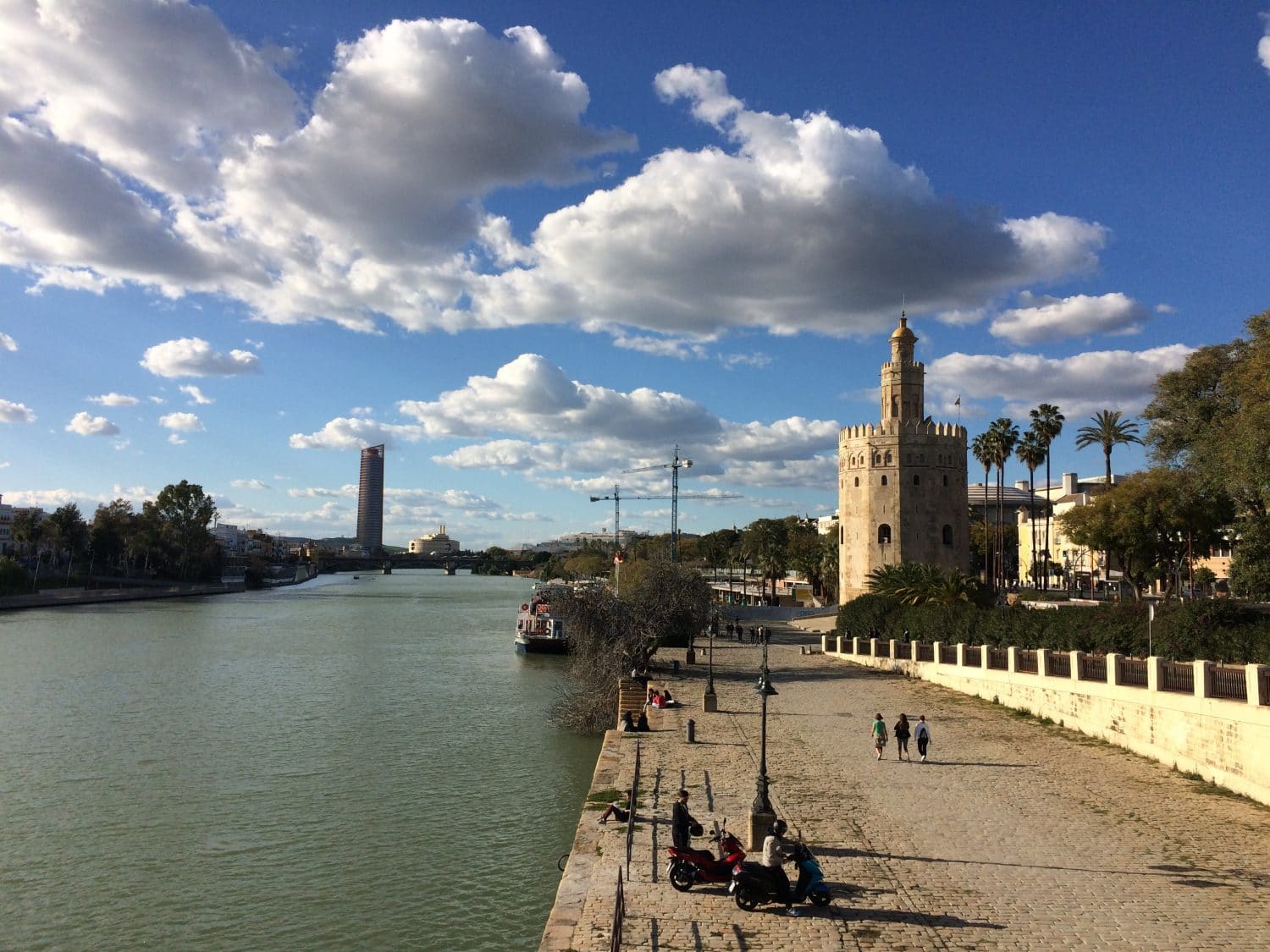 Séville sur les bords du Guadalquivir