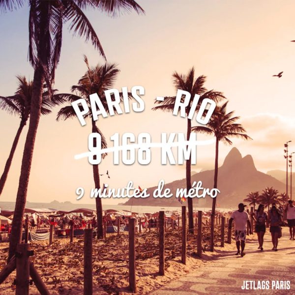 Jetlags paris Rio