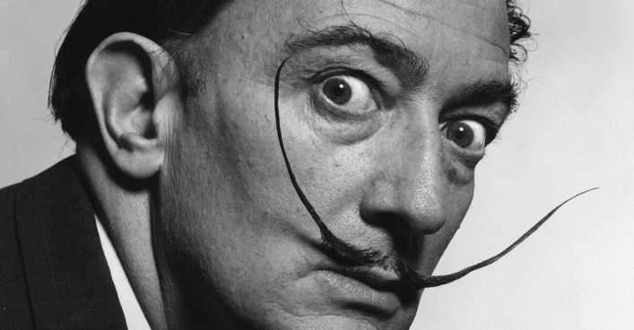 moustache salvador dali