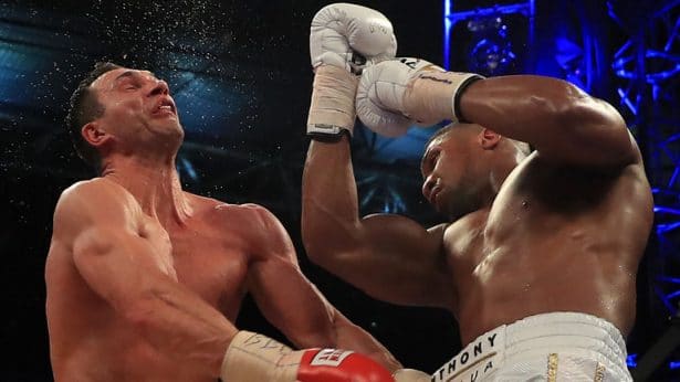 Anthony Joshua et Wladimir Klitschko. Peut être le combat du siècle