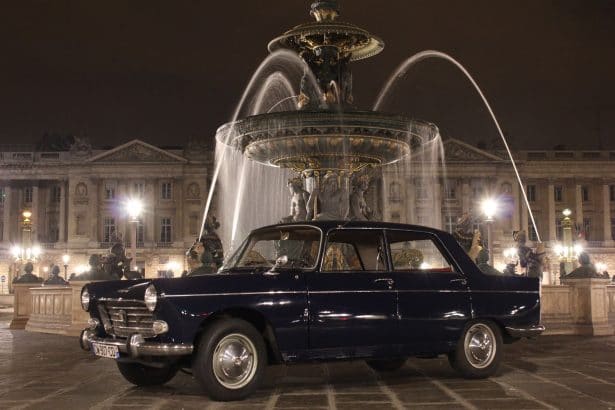 Peugeot 404 de 1963 - Crédit photo parisbalade
