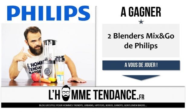 Jeu concours blender philips mix&go HR3655 Jeu concours blender philips mix&go HR3655
