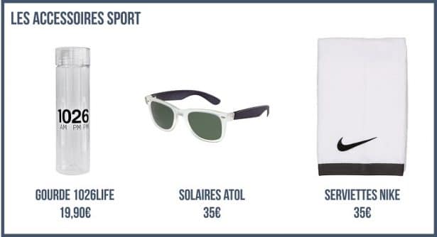 Les Accessoires Sport - Look Sport et High Tech