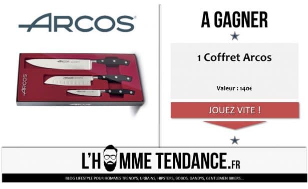 Jeu concours Arcos - couteaux