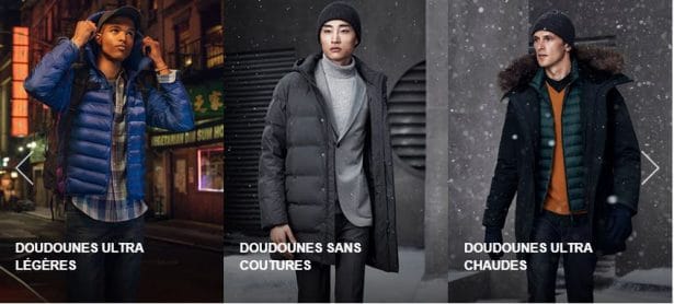 doudounes hommes ultra légères, sans coutures et ultra chaudes