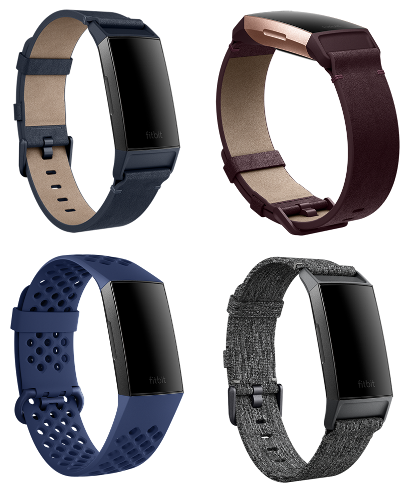 Bracelets en cuir, tissés ou en silicone pour Fitbit Charge 3 à partir de 29,95€