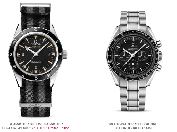 Montres de luxe iconiques Omega pour homme