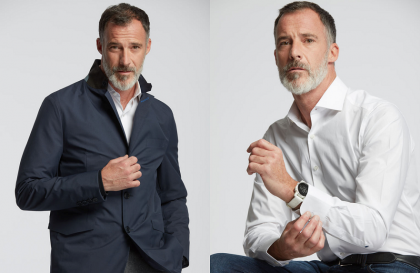 Wolbe marque de mode homme, chemise respirante