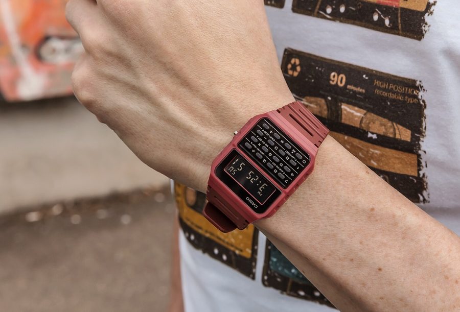 Montre calculatrice Casio