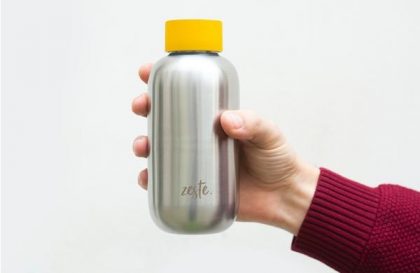 Zeste : La seule gourde en inox 100% française