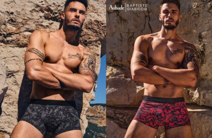 aubade_collab homme Baptiste Giabiconi-collection