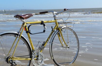 Vélo de course vintage restauré