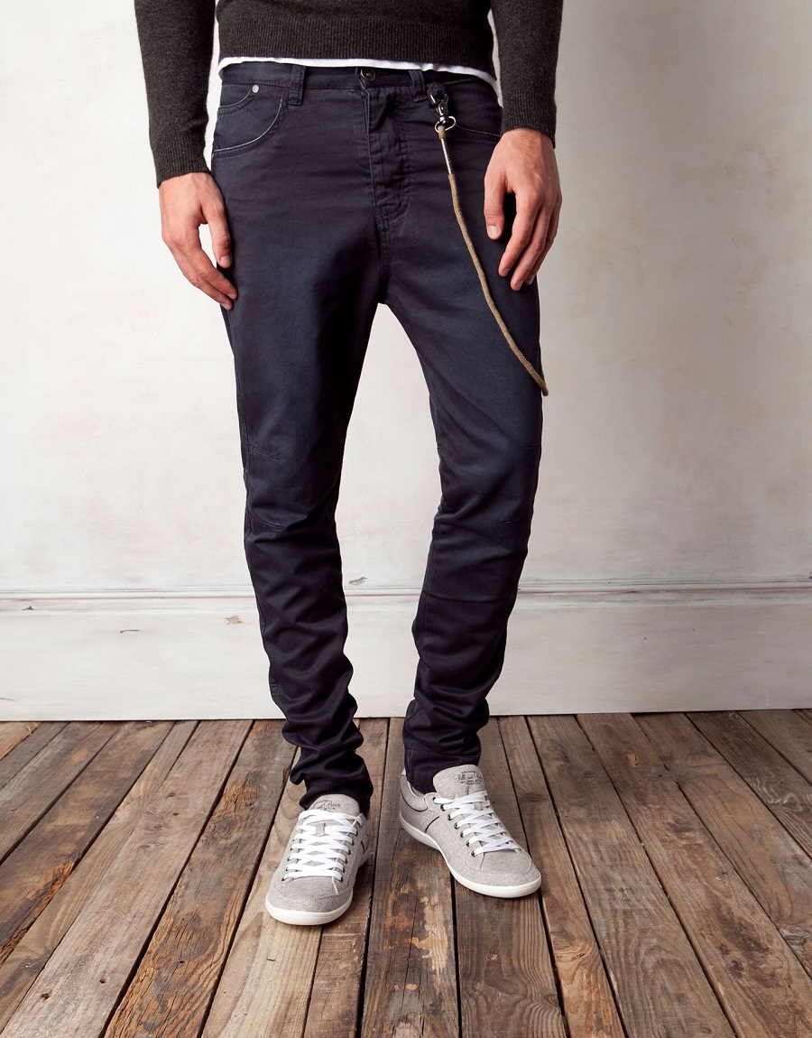 jean coupe carotte homme