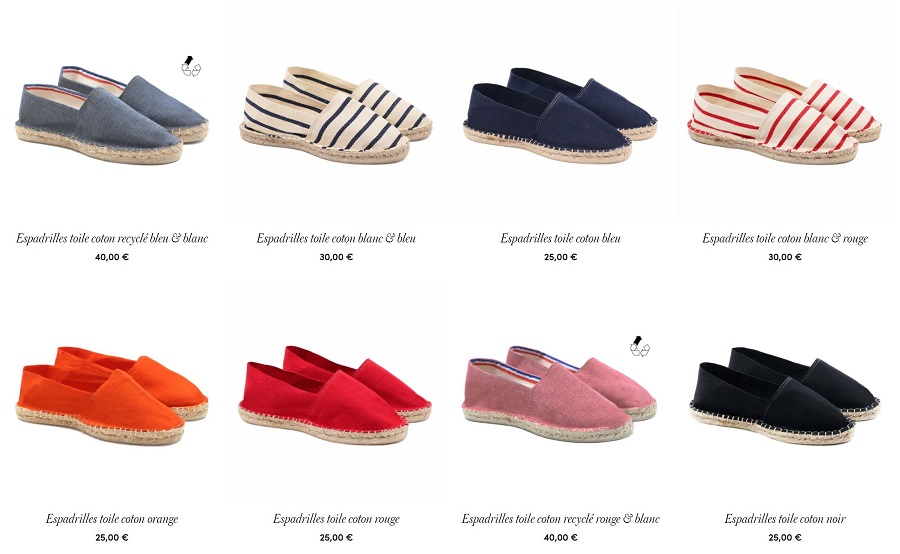 Sélection des meilleures espadrilles homme fabriquées en France au pays basque