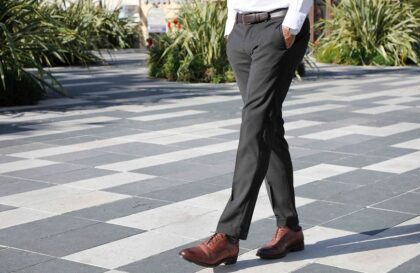 Pantalon sur mesure en ligne pour homme avec LE CHEMISEUR