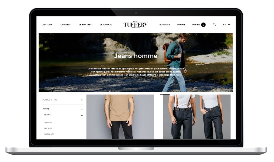 Site internet www.ateliertuffery.com