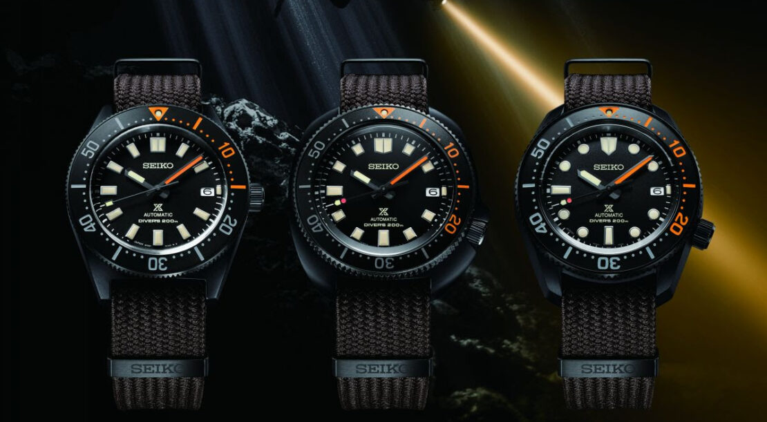 Prospex Black Series en éditions limitées, réinterprétations modernes des modèles de 1965, 1968 et 1970