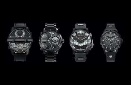 4 montres, en édition limitée The Batman