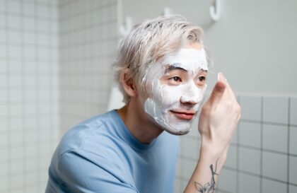 masque purifiant visage homme