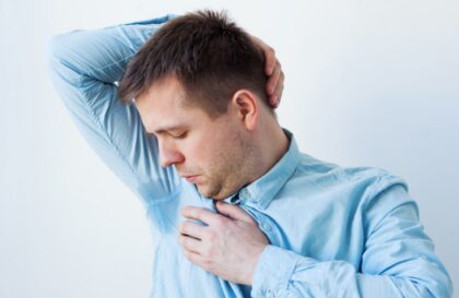 Transpiration des aisselles