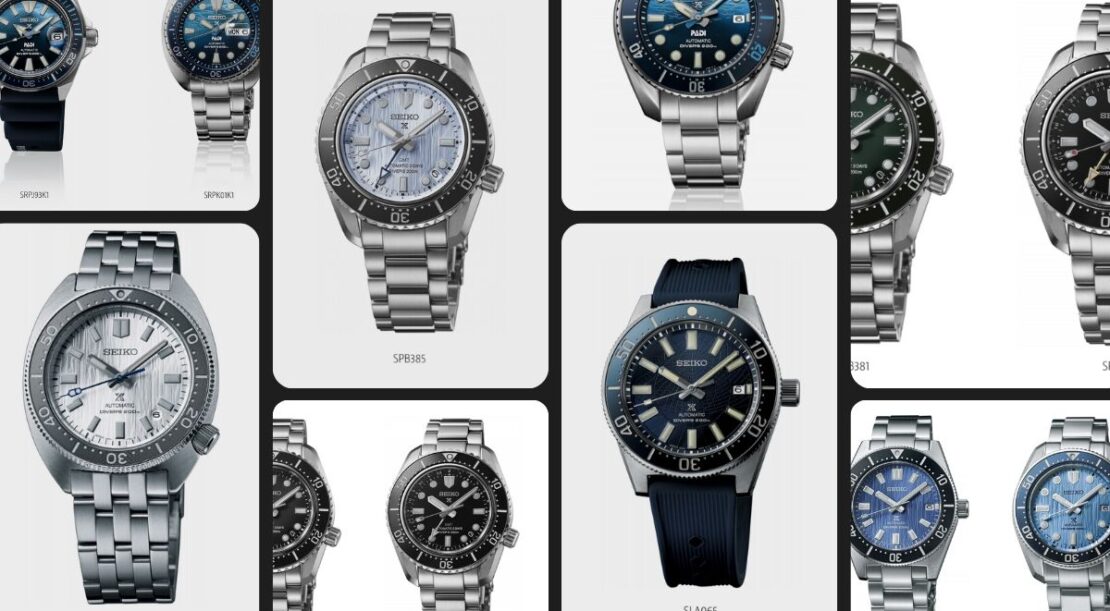 SEIKO : 7 montres de plongée pour l’été