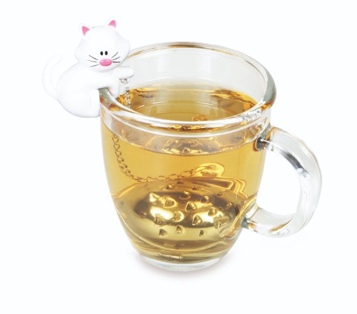 Une boule à thé pour les belle maman qui aime les chats