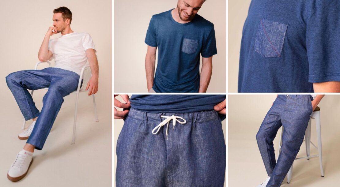 vêtement en lin français 1083