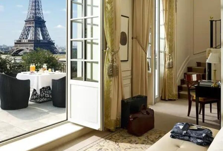 hotel avec vue tour Eiffel à Paris