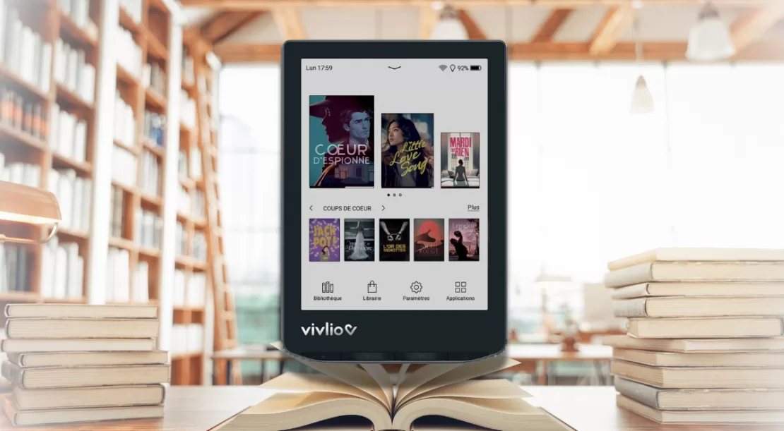 Test liseuse Vivlio Light HD Color