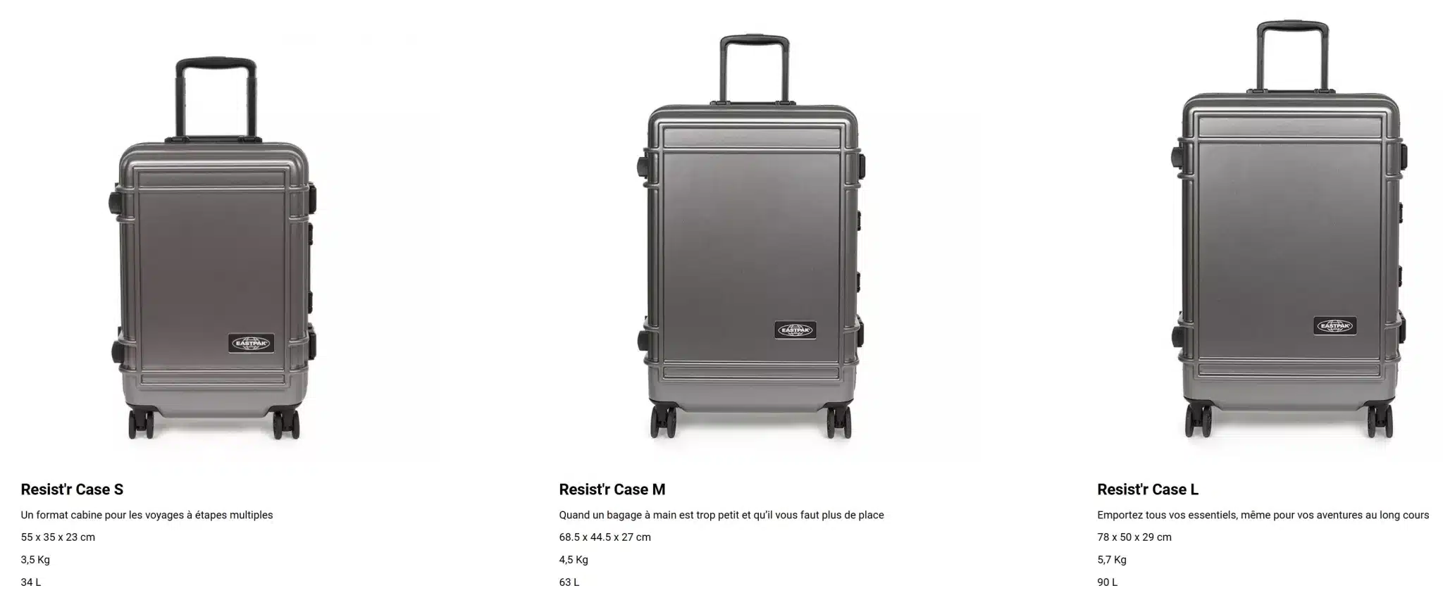 Avis valise Resist'r Case Eastpak