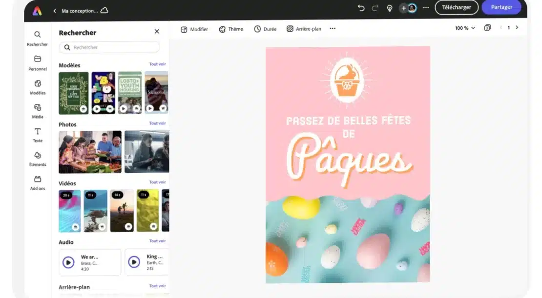 cartes virtuelles animées