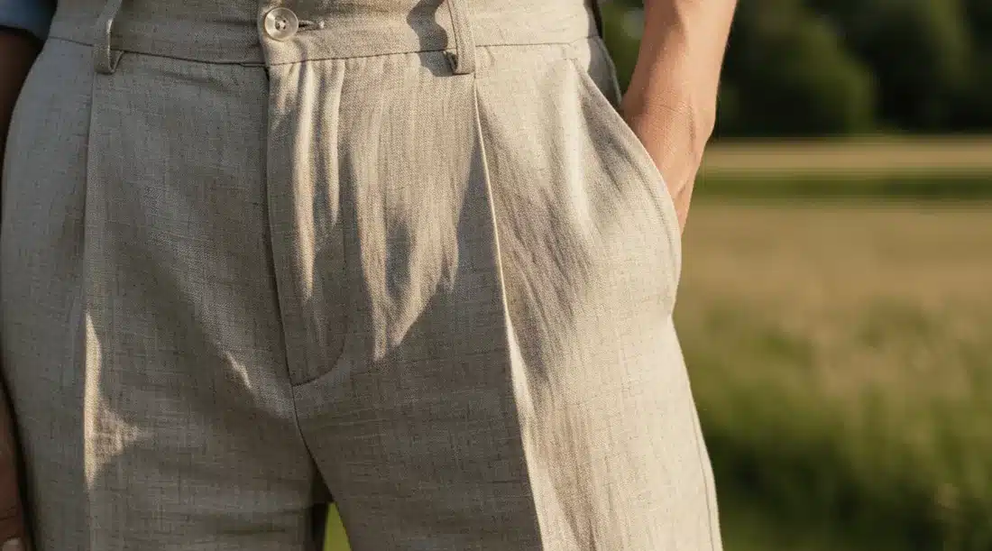 Pantalon en lin