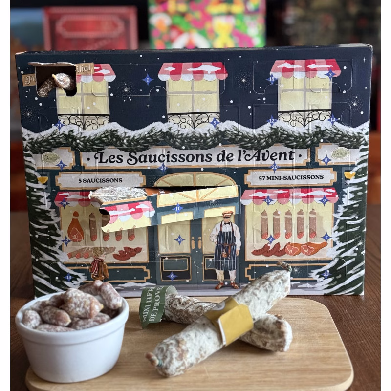 Calendrier avent saucisson