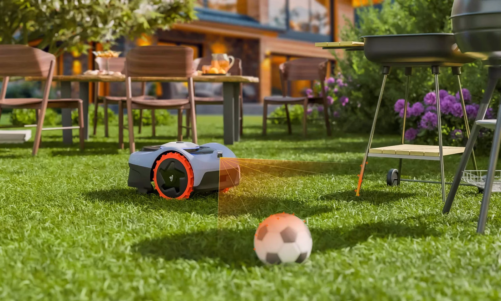 Robot tondeuse Segway Navimow i105 : détecteur