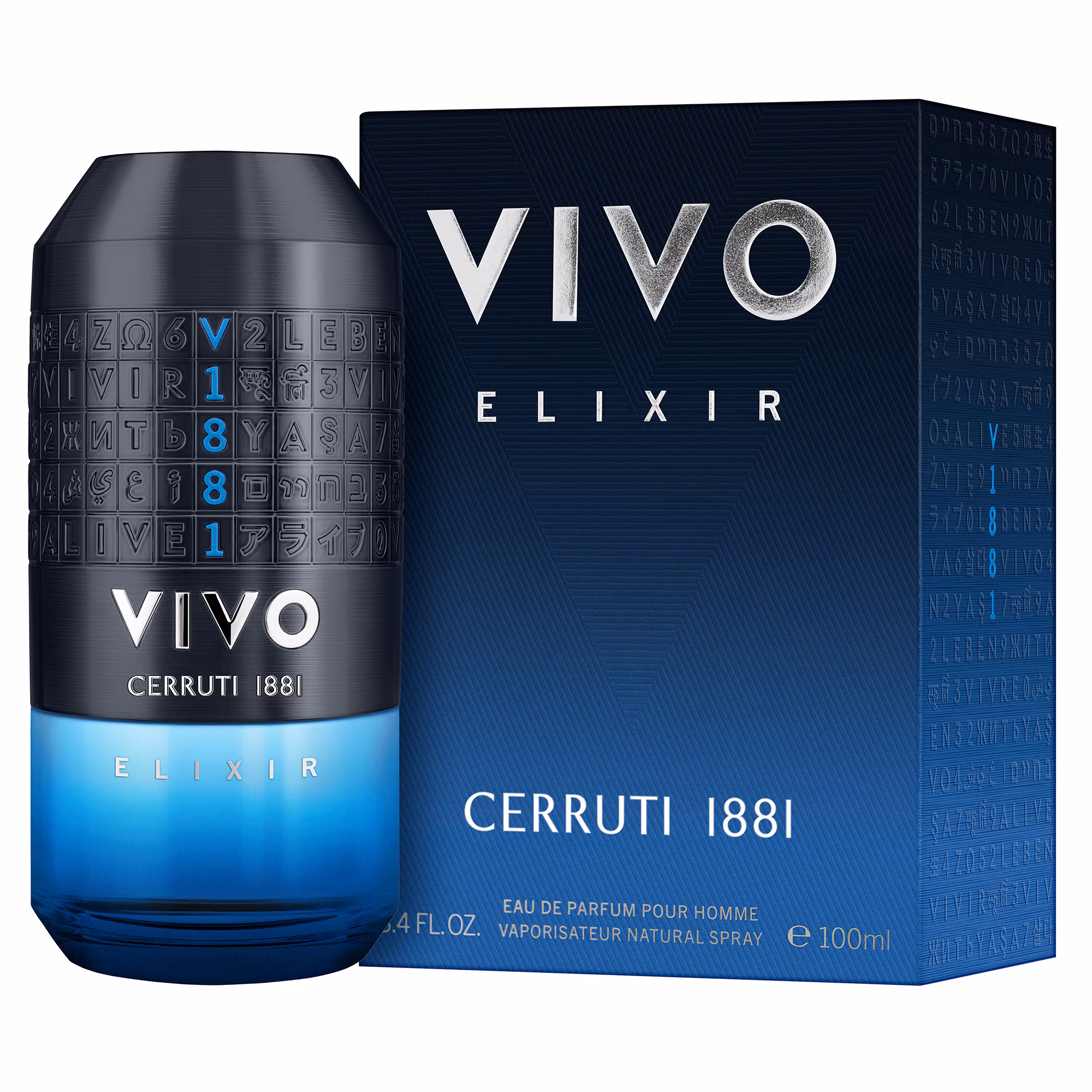 Nouveauté Cerruti Parfum : Vivo Elixir - nouveau chapitre pour CERRUTI après 1881