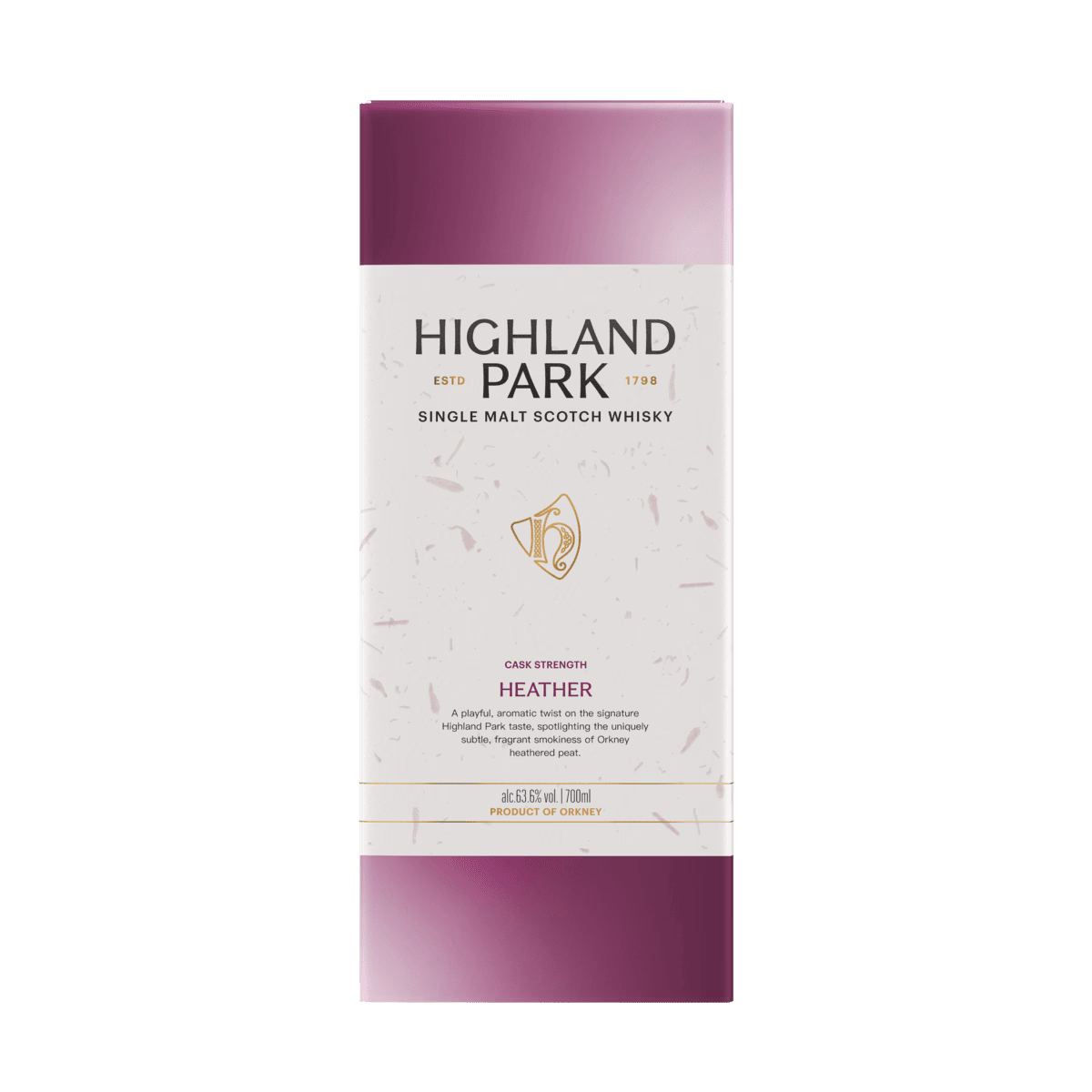 HIGHLAND PARK LANCE
« CASK STRENGTH : HEATHER »