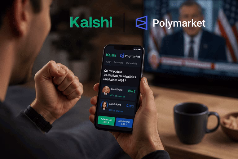 Kalshi et Polymarket plateformes de paris