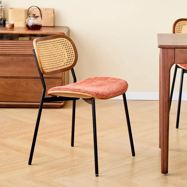 chaise terracotta