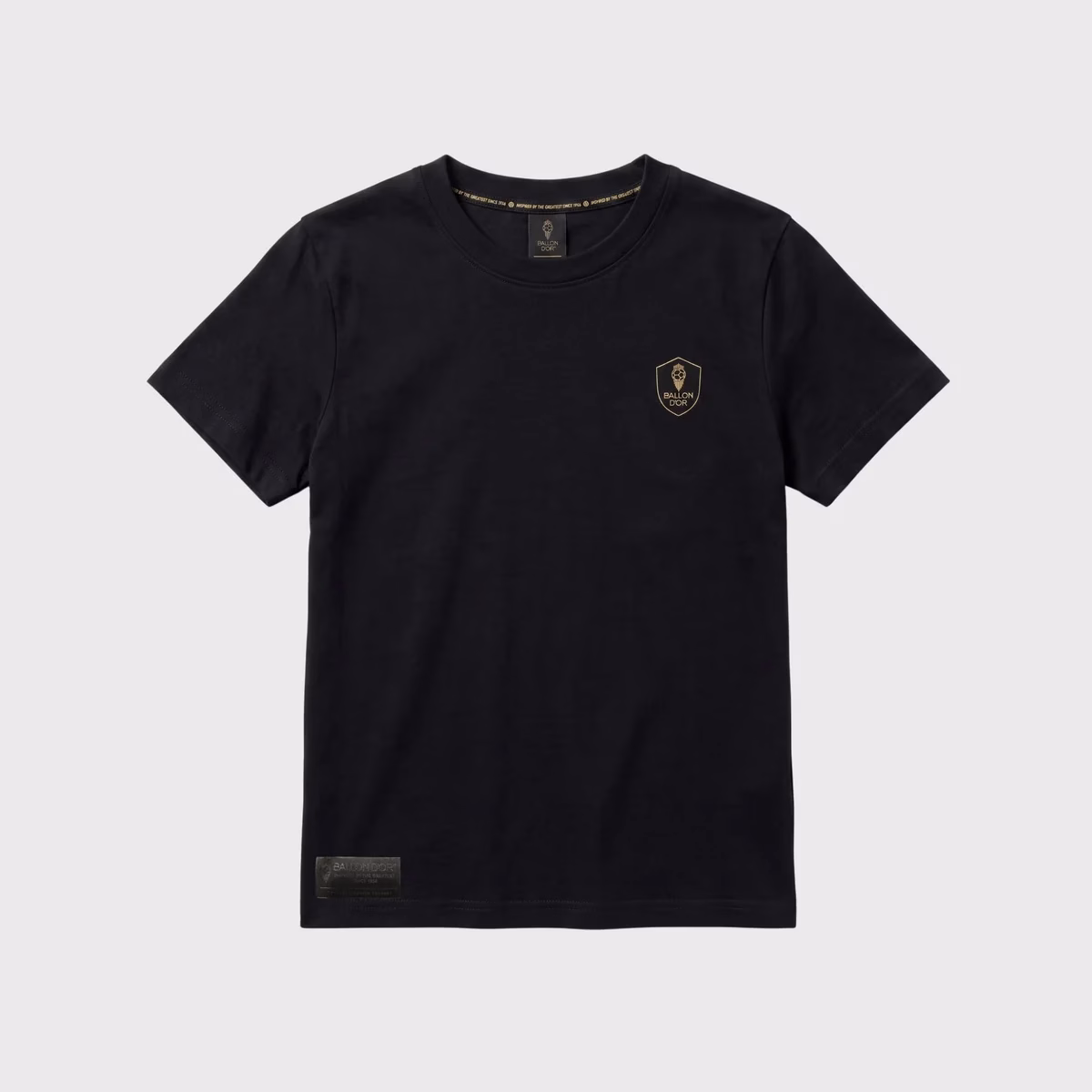 T-shirt Ballon d'Or™ Écusson Noir Mixte
Produit officiel Ballon d'Or™€30,00